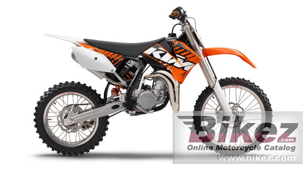 Big KTM 85 sx 17-14 picture and wallpaper from Bikez.com